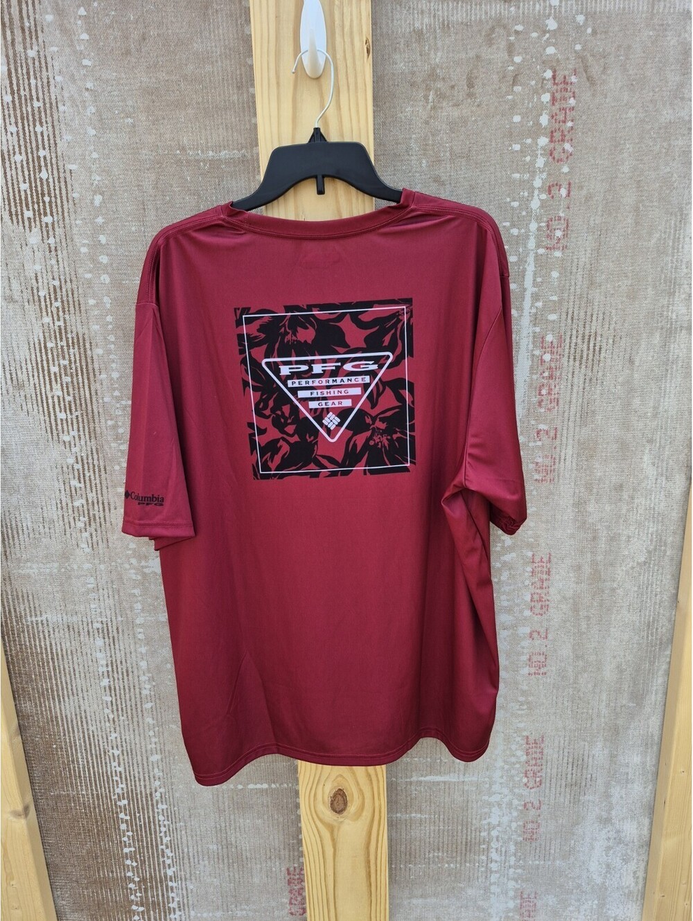 Columbia PFG Short Sleeve Tshirt Gamecocks NCAA New Tropical XXL $40 MSRP 2XL - Picture 9 of 10
